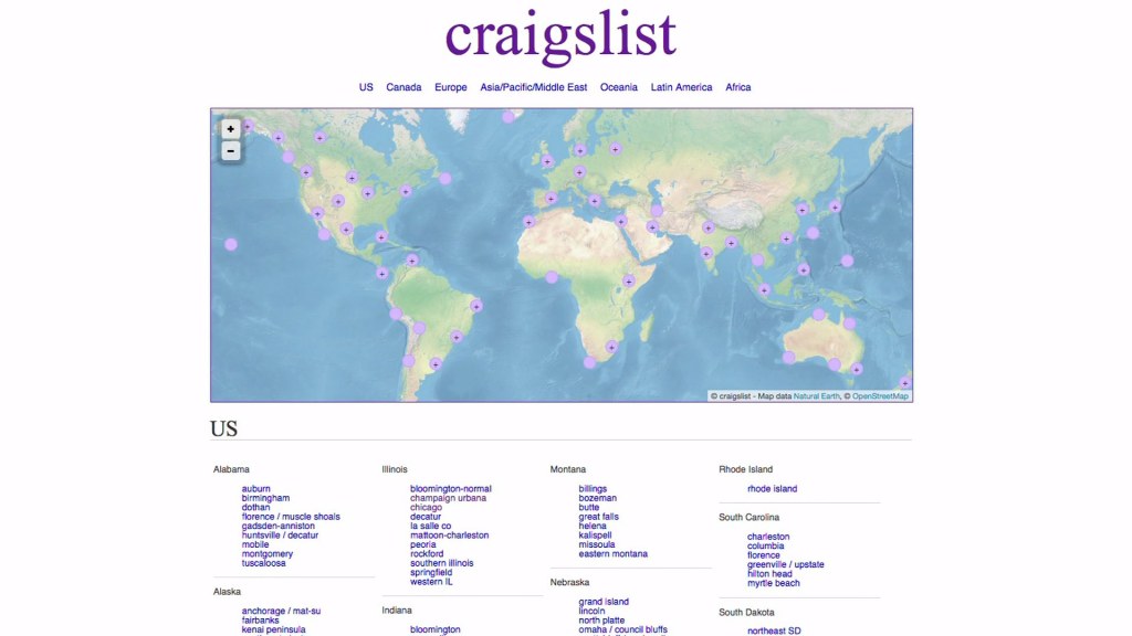 Picture of: Craigslist closes personals sections in US, cites measure  WGN-TV