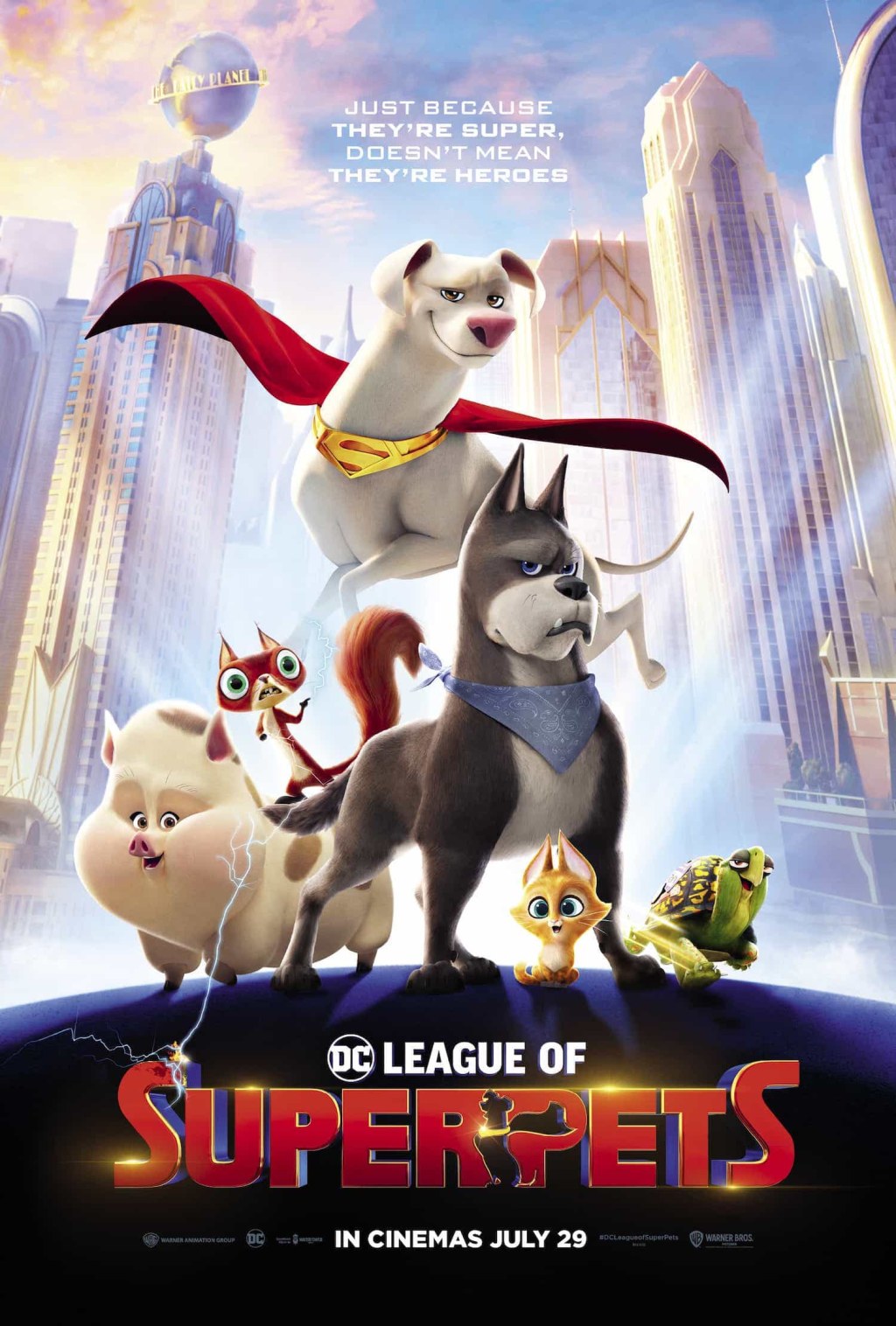 Picture of: DC League of Super-Pets is given a PG age rating