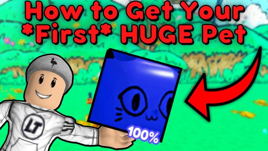 Picture of: How to Get your *First* HUGE Pet in   Roblox Pet Simulator X