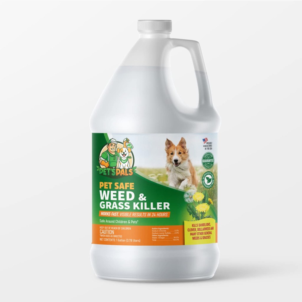 Picture of: Pet’s Pal Natural Weed Killer  Pet Safe Weed Killer Spray  Ready-to-use  Natural Herbicide  Environmentally Safe  Bee Safe  Glyphosate Free   Safe