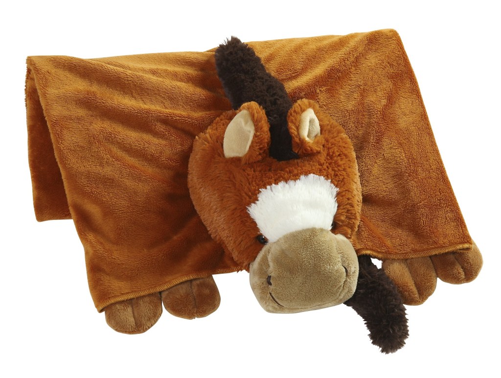 Picture of: Pillow Pets The Original My Horse Blanket (Chestnut Brown)
