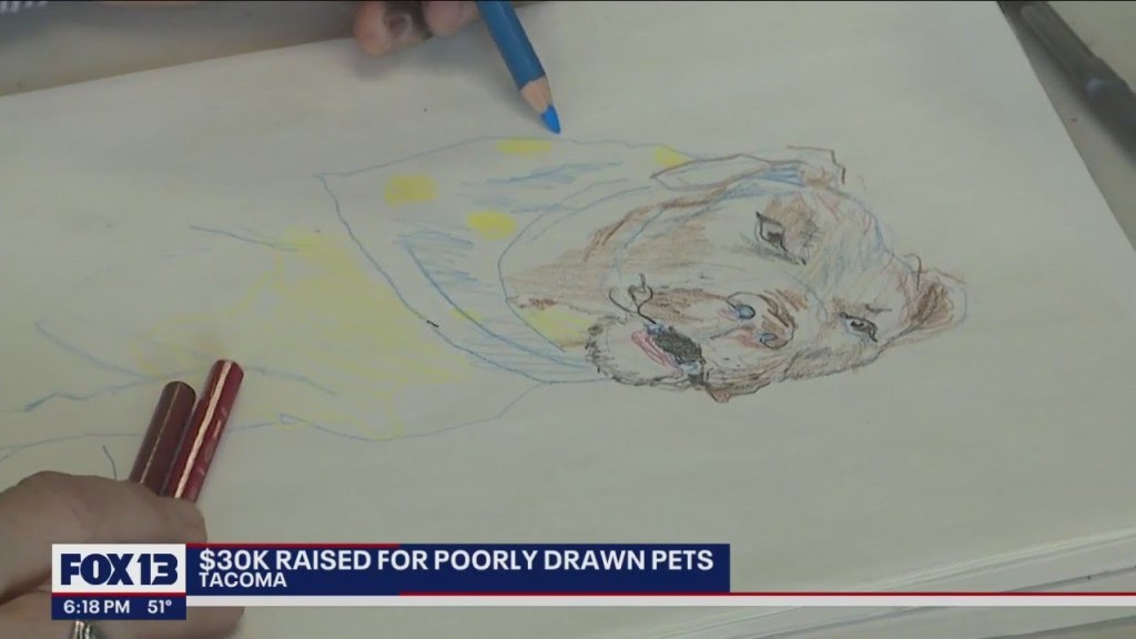 Picture of: ‘Poorly Drawn Pets’ raises $k for The Humane Society for Tacoma & Pierce  County