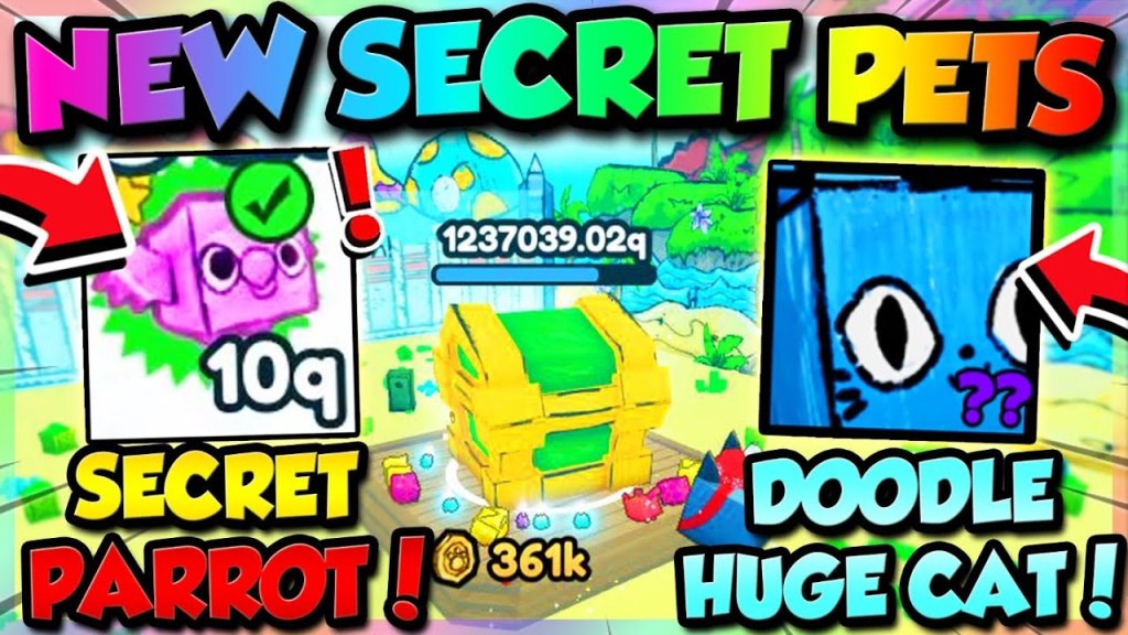 Picture of: ❓*SECRET PETS* ARE HERE in PET SIMULATOR X!! (Roblox)