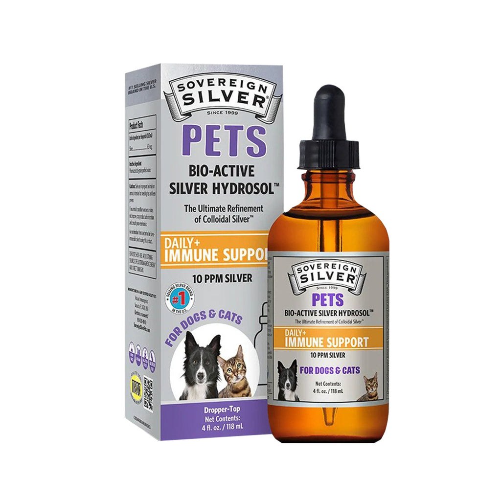 Picture of: Sovereign Silver Colloidal Hydrosol for Dogs and Cats – The Pet